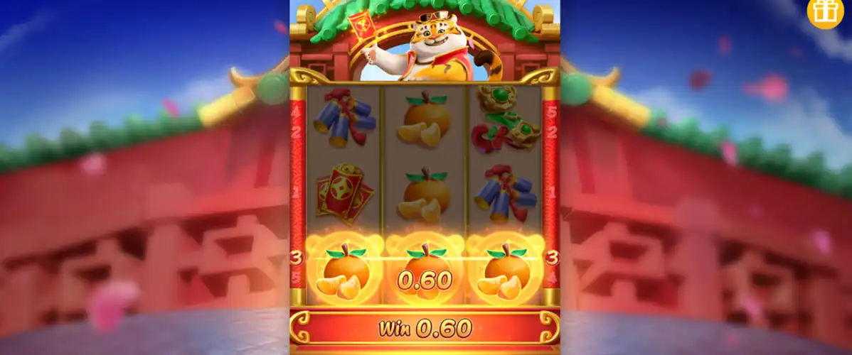 Game screen showing how to play Fortune Tiger with rising multiplier Game screen showing how to play Fortune Tiger with rising multiplier