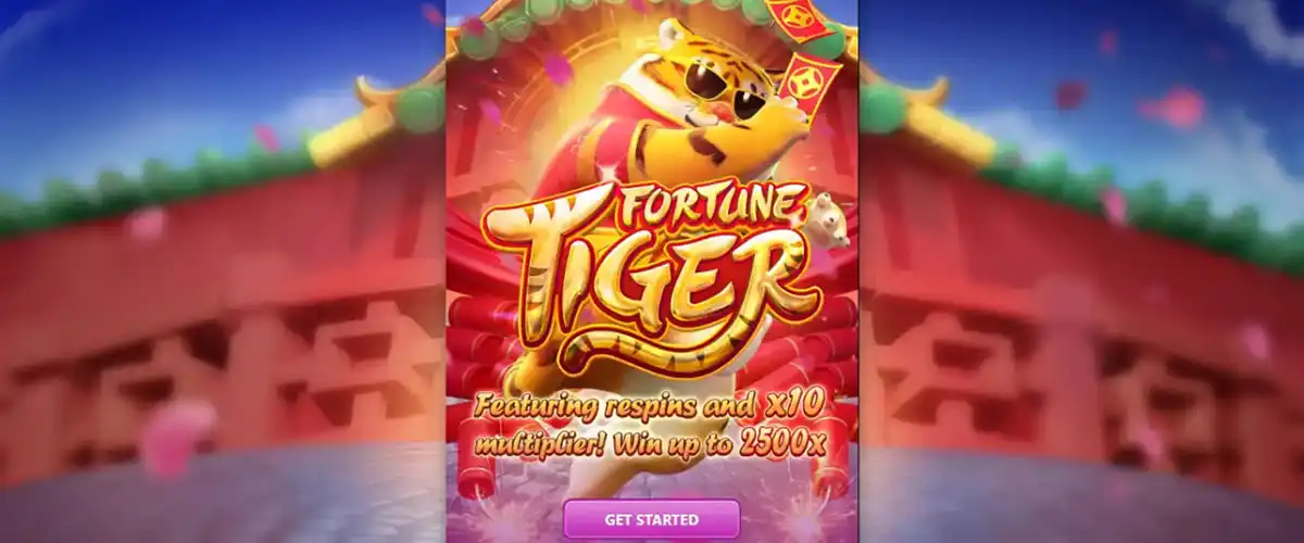 Player spinning Fortune Tiger slot with bonus balance visible Player spinning Fortune Tiger slot with bonus balance visible
