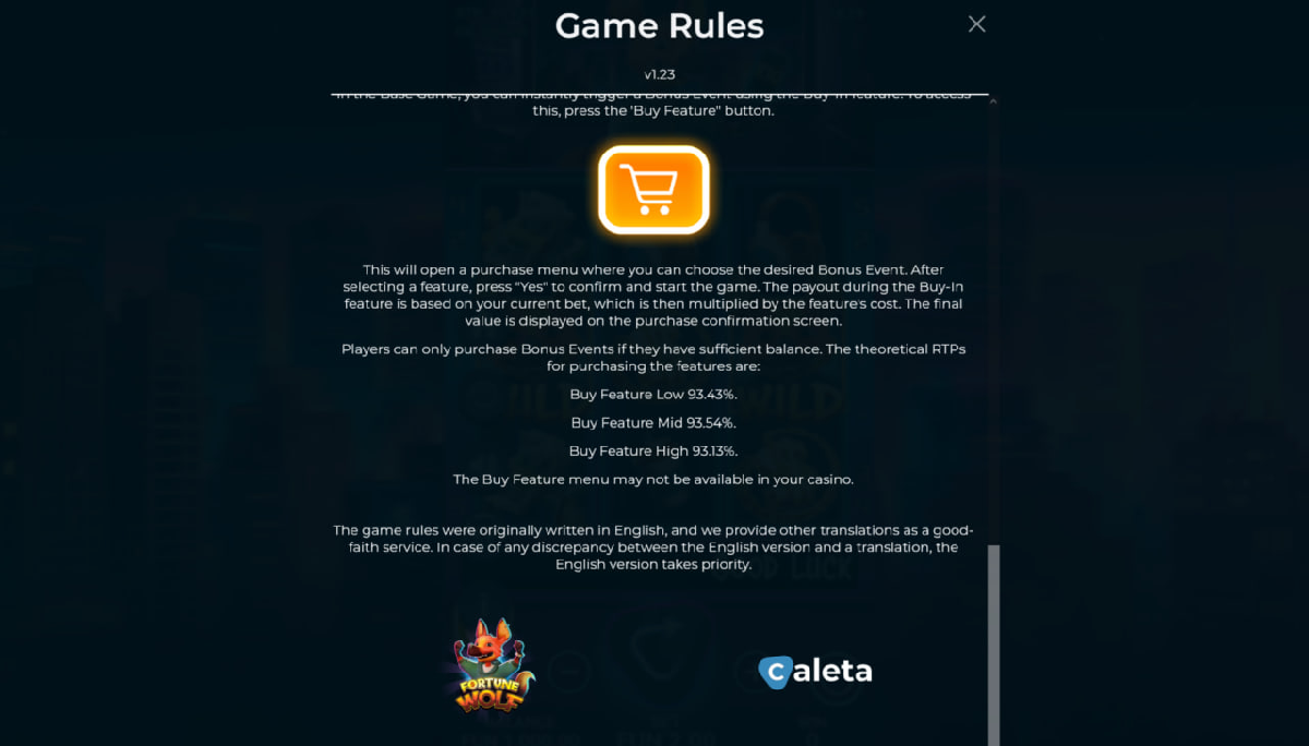 Cluster wins and cascading reels in Fortune Wolf slot Cluster wins and cascading reels in Fortune Wolf slot